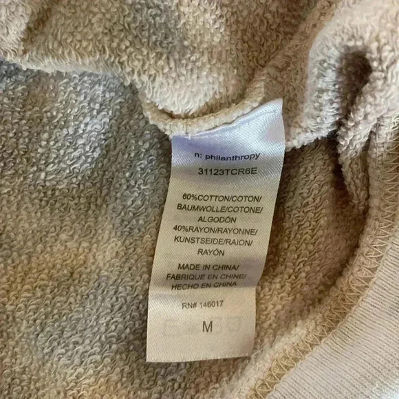 niphilanthropy Blackbird Sweatshirt in Cloudy Haze Tie Dye - Picture 11 of 13